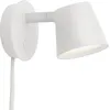Image de Muuto - Applique orientable Tip - Blanc - Aluminium - Designer Jens Fager