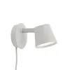 Image de Muuto - Applique orientable Tip - Gris - Aluminium - Designer Jens Fager