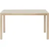 Image de Muuto - Table rectangulaire Workshop - Bois naturel - Linoléum - Designer Cecilie Manz
