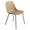 Image de Muuto - Chaise Fiber - Jaune - Plastique recyclé - Designer Iskos-Berlin