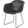 Image de Muuto - Fauteuil Fiber - Noir - Acier - Designer Iskos-Berlin