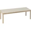 Image de Muuto - Table basse Workshop - Bois naturel - Linoléum - Designer Cecilie Manz