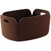 Image de Muuto - Panier Restore - Marron - Feutre recyclé - Designer Mika Tolvanen