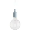 Image de Muuto - Suspension E27 - Bleu - Silicone - Designer Mattias Stahlbom