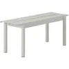 Image de Muuto - Banc Linear - Gris - Aluzinc - Designer Thomas Bentzen