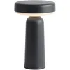 Image de Muuto - Lampe extérieur sans fil rechargeable Ease - Noir - Plastique ABS moulé - Designer Johan van Hengel