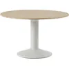 Image de Muuto - Table ronde Midst - Bois naturel - Chêne massif huilé - Designer TAF Studio