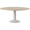 Image de Muuto - Table ronde Midst - Bois naturel - Chêne massif huilé - Designer TAF Studio