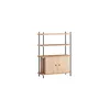 Image de MOEBE - Étagère Shelving System - Bois naturel - MDF placage chêne