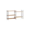 Image de MOEBE - Étagère Shelving System - Bois naturel - MDF placage chêne