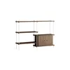 Image de MOEBE - Étagère Shelving System - Marron - MDF placage chêne