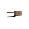 Image de MOEBE - Étagère Shelving System - Marron - MDF placage chêne
