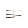 Image de MOEBE - Étagère Shelving System - Marron - MDF placage chêne