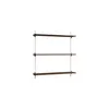 Image de MOEBE - Étagère Wall Shelving - Marron - MDF placage chêne