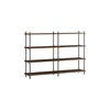 Image de MOEBE - Étagère Shelving System - Marron - MDF placage chêne