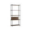 Image de MOEBE - Étagère Shelving System - Marron - MDF placage chêne