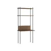 Image de MOEBE - Bureau Shelving System - Marron - MDF placage chêne