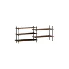 Image de MOEBE - Étagère Shelving System - Marron - MDF placage chêne