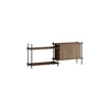 Image de MOEBE - Étagère Shelving System - Marron - MDF placage chêne