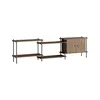 Image de MOEBE - Étagère Shelving System - Marron - MDF placage chêne