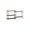 Image de MOEBE - Étagère Shelving System - Marron - MDF placage chêne
