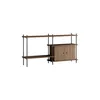 Image de MOEBE - Étagère Shelving System - Marron - MDF placage chêne