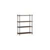 Image de MOEBE - Étagère Shelving System - Marron - MDF placage chêne