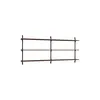 Image de MOEBE - Étagère Wall Shelving - Marron - MDF placage chêne