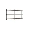 Image de MOEBE - Étagère Wall Shelving - Marron - MDF placage chêne