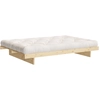 Image de KARUP - Lit double Kanso - Bois naturel - Pin massif certifié FSC