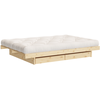 Image de KARUP - Lit double Kanso - Bois naturel - Pin massif certifié FSC - Designer Says Who