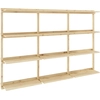 Image de KARUP - Etagère murale Groove - Bois naturel - Pin massif certifié FSC - Designer Roy Guberan