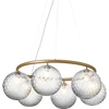 Image de NUURA - Lustre Miira - Transparent - Verre soufflé bouche - Designer Sofie Refer
