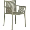 Image de Chaise de jardin House Nordic Tulsa Vert 56,5x59,5x82,5 cm 7001004