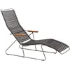 Image de Houe - Transat inclinable Click - Noir - Bambou - Designer Henrik Pedersen