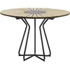 Image de Houe - Table ronde Circle - Bois naturel - Métal laqué époxy - Designer Henrik Pedersen