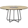 Image de Houe - Table ronde Circle - Bois naturel - Métal laqué époxy - Designer Henrik Pedersen