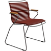 Image de Houe - Fauteuil Click - Rouge - Acier thermolaqué - Designer Henrik Pedersen