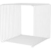 Image de MONTANA - Étagère Panton - Blanc - Fil d'acier inoxydable laqué - Designer Verner Panton