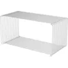 Image de MONTANA - Étagère Panton - Argent - Fil d'acier inoxydable poli - Designer Verner Panton