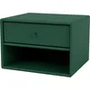 Image de MONTANA - Table de chevet murale Chambre - Vert - MDF laqué - Designer Peter J. Lassen
