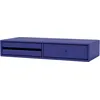 Image de MONTANA - Console murale Chambre - Bleu - MDF laqué - Designer Peter J. Lassen