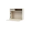 Image de MONTANA - Bureau mural Home office - Blanc - MDF laqué - Designer Peter J. Lassen