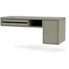 Image de MONTANA - Bureau mural Home office - Gris - MDF laqué - Designer Peter J. Lassen