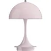 Image de Louis Poulsen - Lampe sans fil rechargeable Panthella - Rose - Polycarbonate - Designer Verner Panton