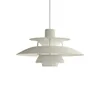 Image de Louis Poulsen - Suspension PH - Gris - Aluminium laqué - Designer Poul Henningsen