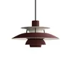 Image de Louis Poulsen - Suspension PH - Rouge - Aluminium laqué - Designer Poul Henningsen