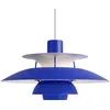 Image de Louis Poulsen - Suspension PH - Bleu - Aluminium laqué - Designer Poul Henningsen
