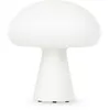 Image de Gubi - Lampe extérieur sans fil rechargeable Obello - Blanc - Verre soufflé bouche - Designer Bill Curry