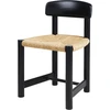 Image de Gubi - Chaise Daumiller - Noir - Pin massif laqué - Designer Rainer Daumiller
